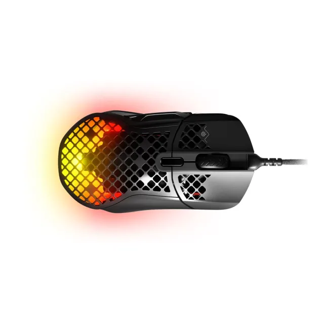 SteelSeries Aerox 5 Optisk Kabling Sort Mus - GEEKD.dk