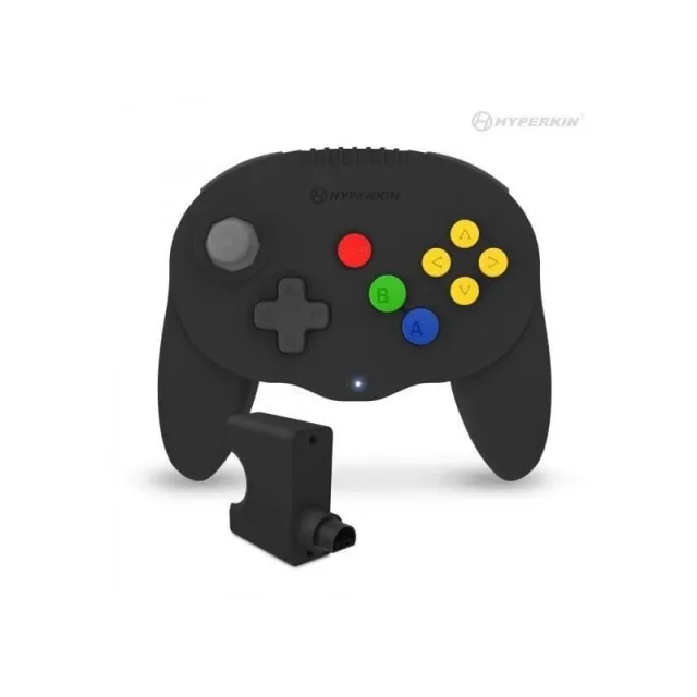 Hyperkin Admiral Premium (Black) - Wireless Controller - Nintendo 64