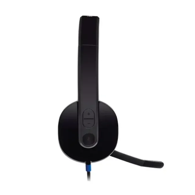 Logitech 981-000510 Headset - Ledningsført - Supraaural - Sort