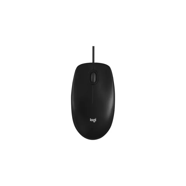 Logitech M100 Optical Mouse - Black - Mus - Optisk - 3 knapper - Sort