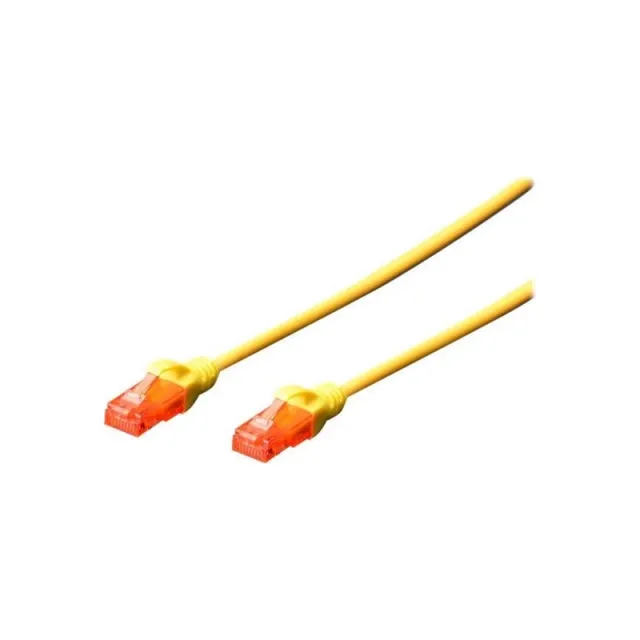 DIGITUS Professional patch cable - 10 m - yellow - Gul - 10m