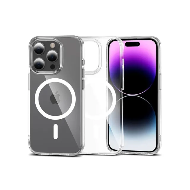Tech-Protect FlexAir Hybrid MagSafe Case for iPhone 15 Pro - Clear