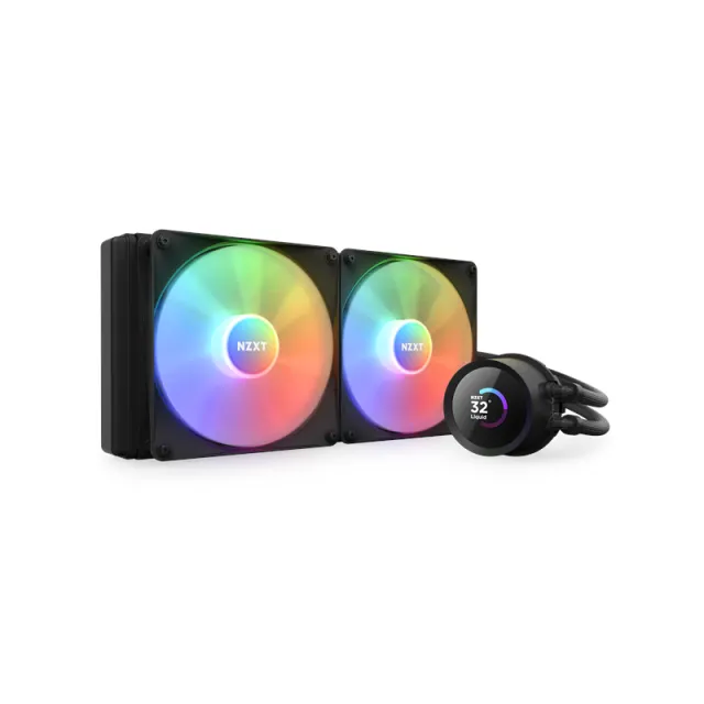 NZXT Kraken 280 Sort RGB - CPU Vandkøling - Max 32 dBA