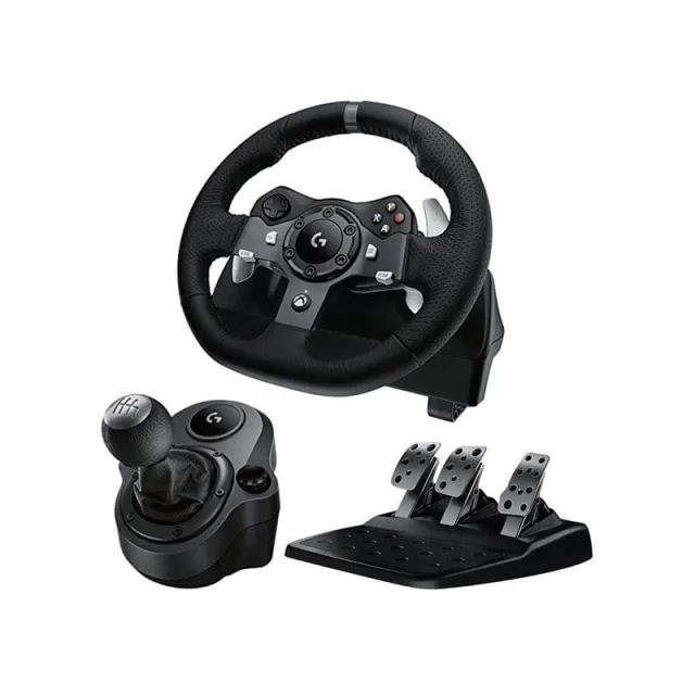 Logitech G920 Driving Force + Driving Force Shifter Bundle - Wireless Wheel, gamepad and pedals set - Microsoft Xbox One
