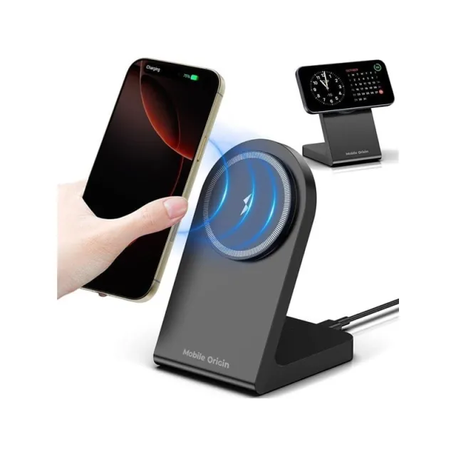 Mobile Origin Magnetic Wireless Charger PW15 MagSafe Compatible