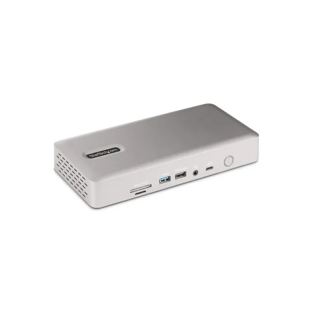 StarTech.com 132UE-TB4USB4DOCK Universal USB4 & Thunderbolt 4 Docking Station Quad Display on Windows Dual Display on MacBook HDMI DP Dock with 100W Laptop Charging