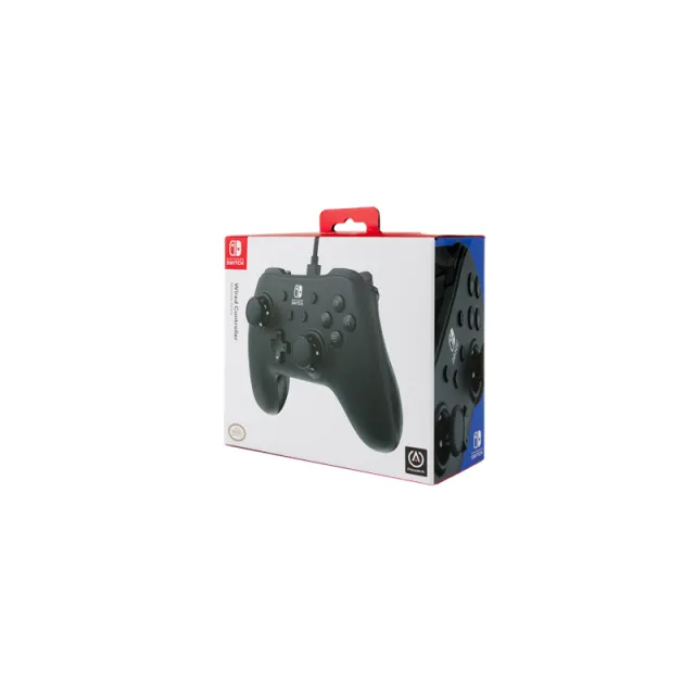 PowerA Wired Controller for Nintendo Switch - Black - Wired Controller - Nintendo Switch
