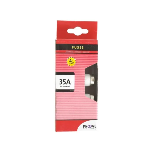 Proove Sikring 35A DIII 500, 4-pak