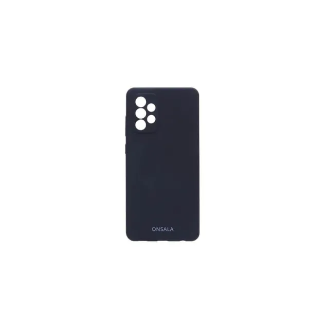 ONSALA Phone Case Silicone Black - Samsung A72
