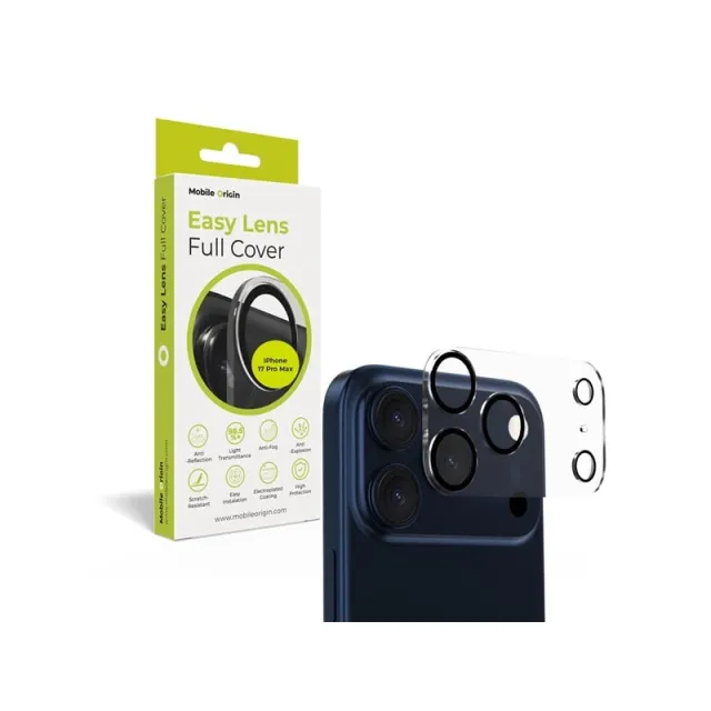 Mobile Origin Easy Lens full cover - clear - iPhone 17 Pro Max