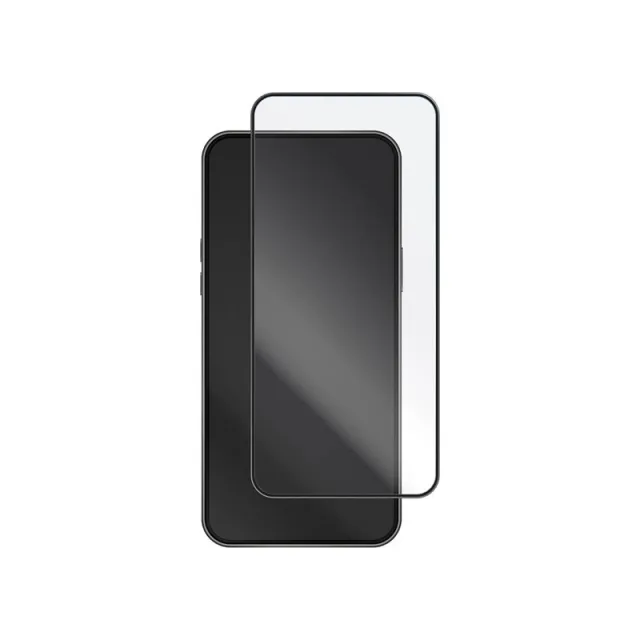 GEAR Screen Protector 3D Platinum Curved Glass Black Frame - iPhone 15 Plus