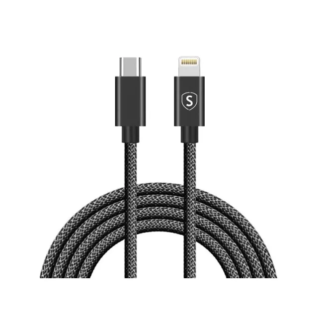 SiGN USB-C to Lightning Cable 2.1A - 2m - Black