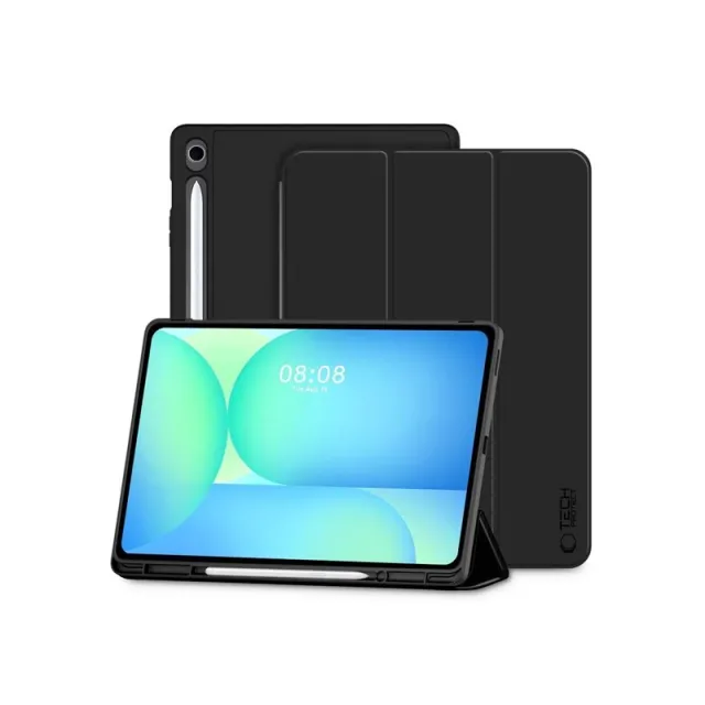 Tech-Protect  SmartCase Pen for Samsung Galaxy Tab S10 FE+ 13.1 X620 / X626B - Black