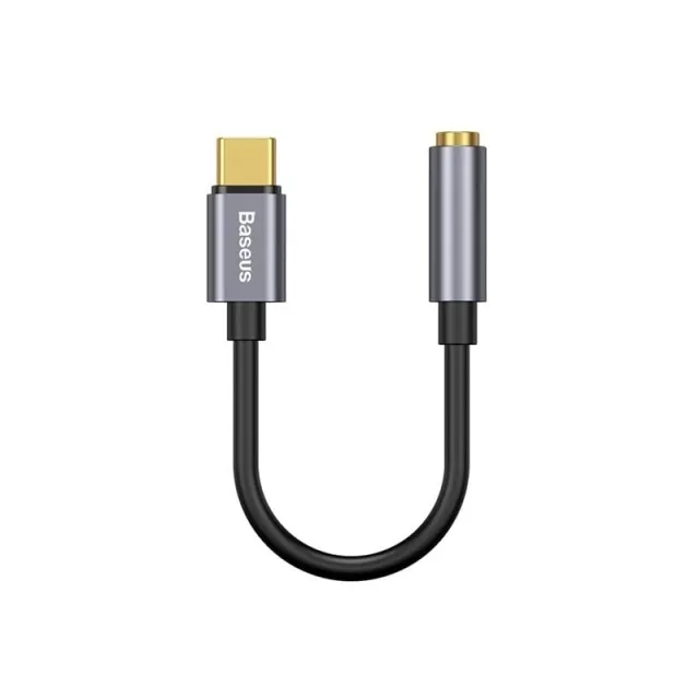 Baseus L54 Audio Adapter USB-C + mini jack 3.5mm (Black+Gray)