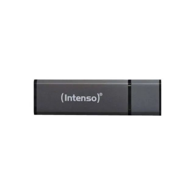Intenso Alu Line - Sort - 4GB - USB Stick