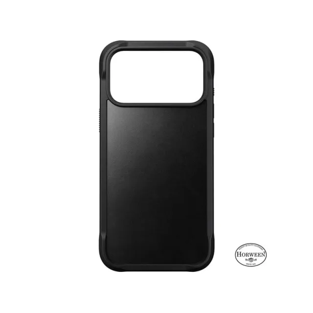 Nomad - Rugged Leather Case - iPhone 17 Pro Max | Black | Horween