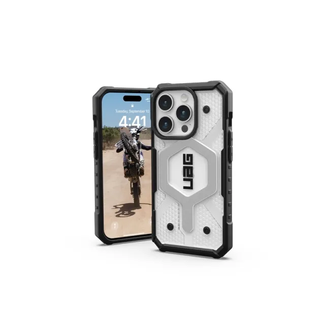 UAG Pathfinder MagSafe ice - iPhone 15 Pro