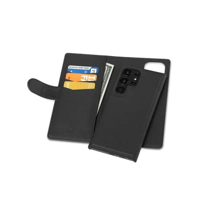SiGN Wallet Cover 2-in-1 for Samsung Galaxy S26 Ultra - Black