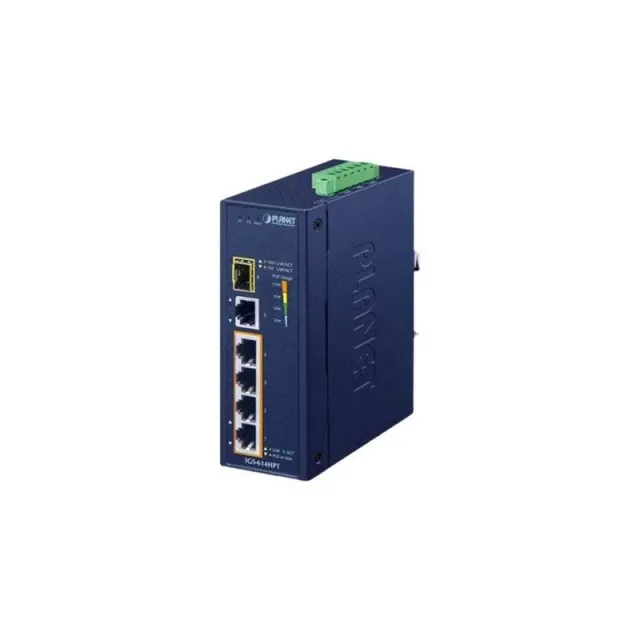 PLANET IGS-614HPT - switch - 6 ports - unmanaged