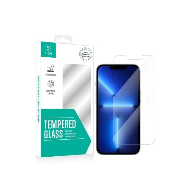 SiGN Tempered Glass Screen Protector for iPhone 13 Pro Max