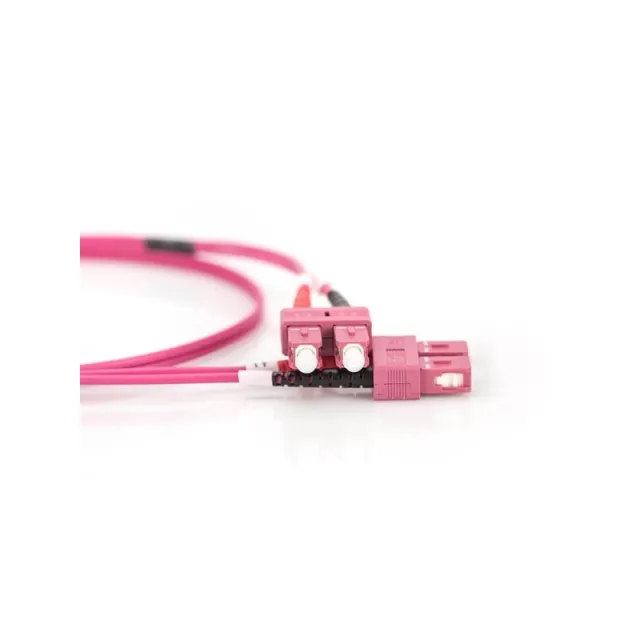 DIGITUS Fiber Optic Multimode Patch Cord - 3m - 3m