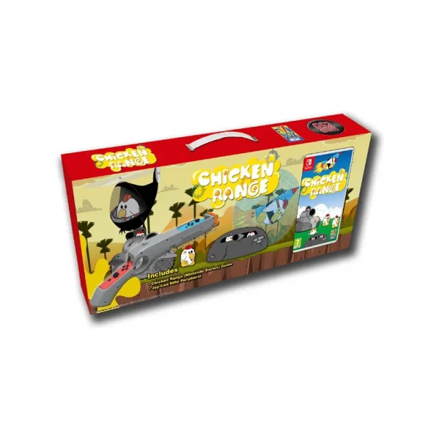 Chicken Range Bundle inc. Game and Rifle Peripheral - Nintendo Switch - Action