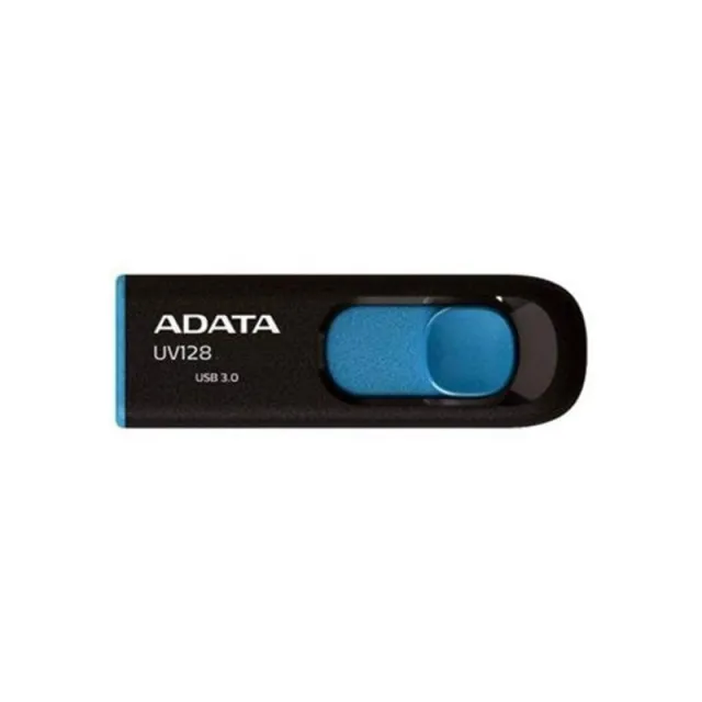 A-Data DashDrive UV128 - Sort - 64GB - USB Stick