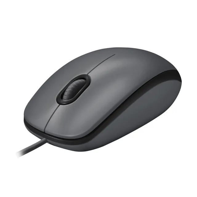 Logitech - Mouse M100 optical - Black - USB Mus - GEEKD.dk
