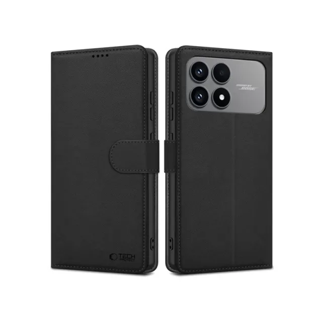 Tech-Protect Wallet Case for Xiaomi Poco F8 - Black