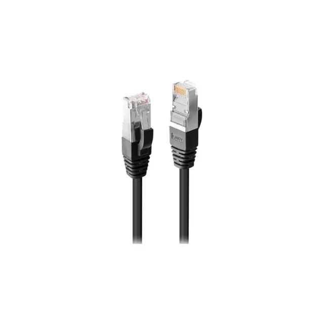 Lindy CROMO patch cable - 1 m - anthracite - Sort - 1m