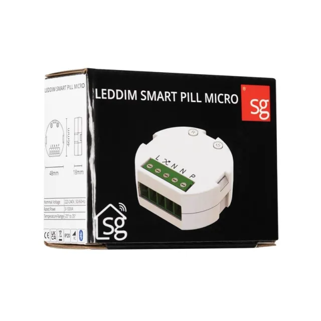 SG Armaturen Leddim smart pill micro