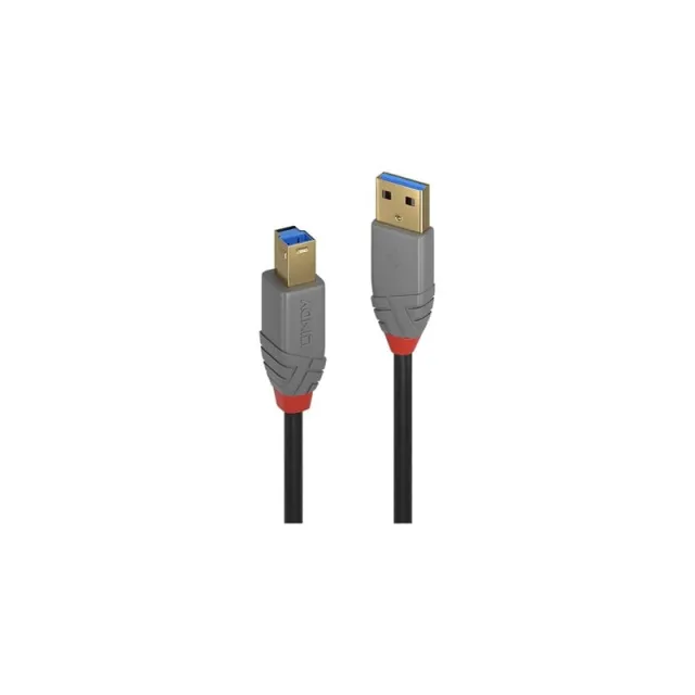 Lindy Anthra Line - USB cable - USB Type A to USB Type B - 50 cm