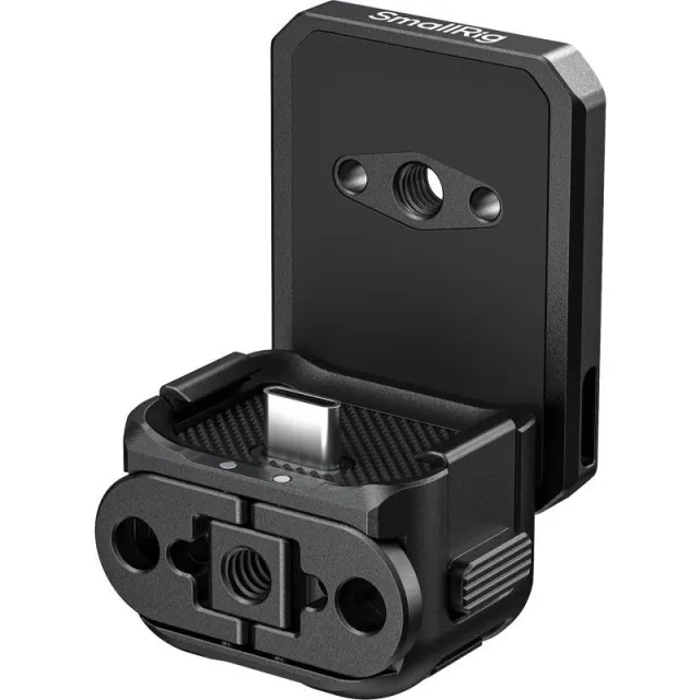 SmallRig 6359 Attachable Quick Release Backplate Mount Support with USB-C Port for DJI Osmo Pocket 4