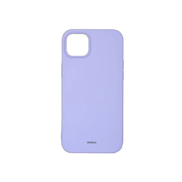 ONSALA Phone Case Silicone Purple - iPhone 14 Plus