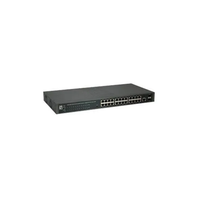 LevelOne Switch 24x GE GEP-2652      2xGSFP     37