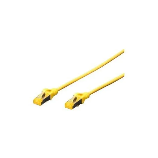 DIGITUS patch cable - 7 m - yellow - Gul - 7m