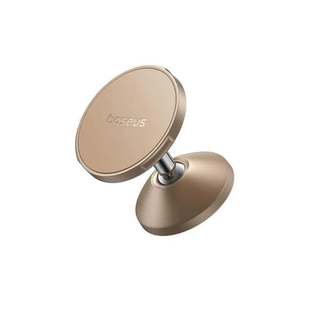 Baseus GoTrip DC1 Magnetic Holder Compatible with MagSafe for Windshield/Dashboard - Gold