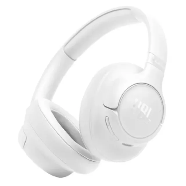 JBL Tune 730BT Headset - Trådløs - Supraaural - Hvid - 218.2 g