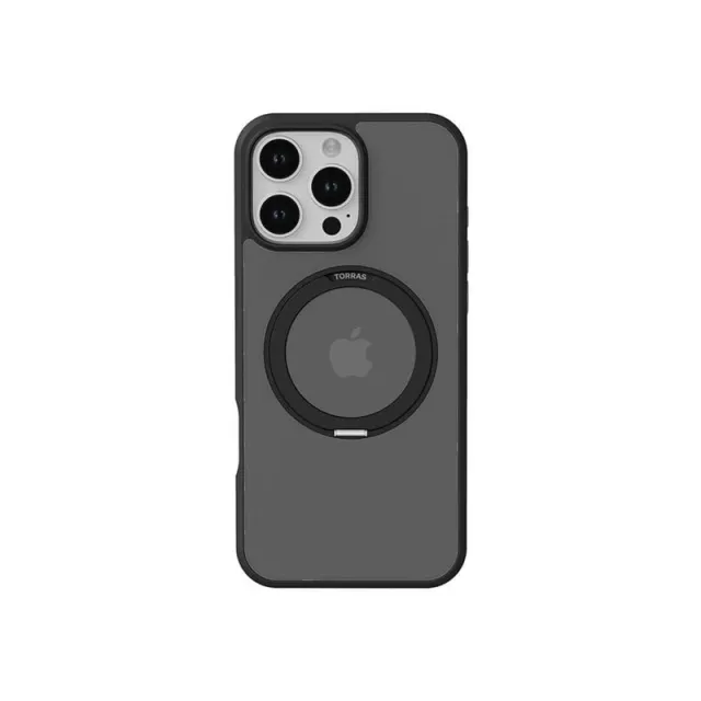 Torras Ostand case for iPhone 16 Pro (black)