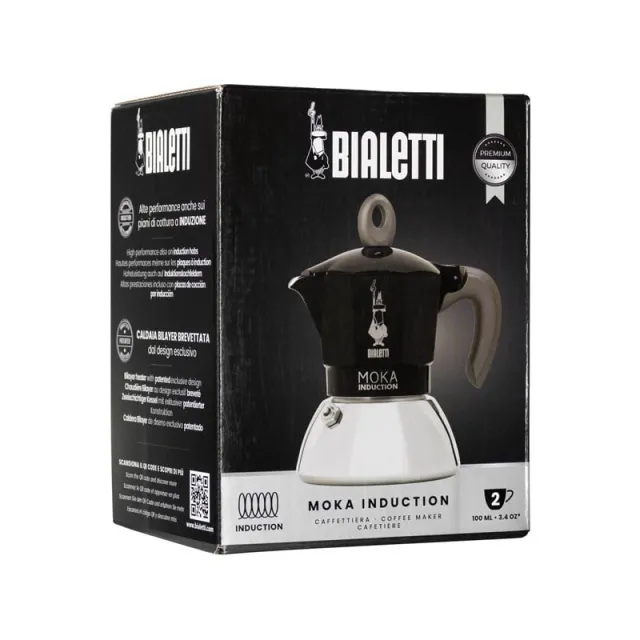 Bialetti Moka Induction 2.0 - 2 cups