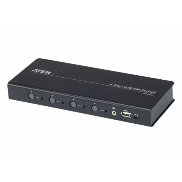 Aten CS724KM-AT KVM-switch - 4 porte - USB - USB - Sort
