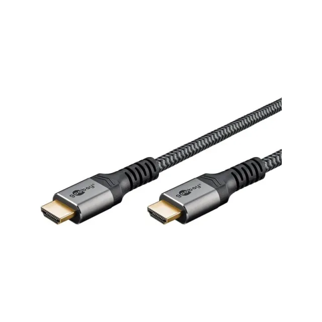 Pro HDMI 2.1 Sleeved - 0.5m - Sort