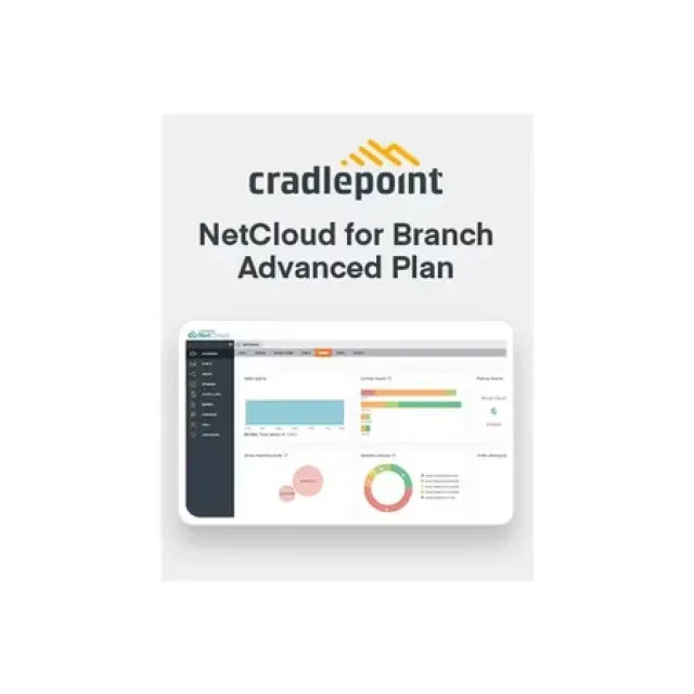 Cradlepoint NetCloud Advanced for Branch Performance (Enterprise) - licensabonnemet (1 år) - 1 licens