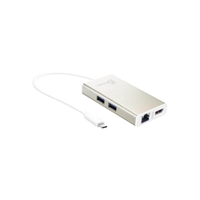 j5create USB-C Multi-Adapter (with Ethernet and 60W PD)