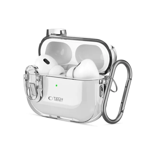 Tech-Protect  Slim Hook Case for AirPods 1/2 - Transparent