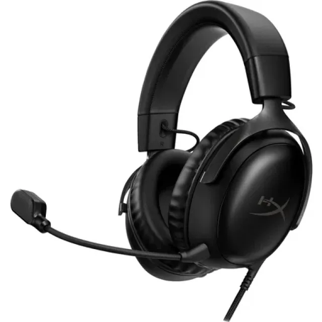Kingston HyperX Cloud III BLK GAM HEADSET Headset - Ledningsført - Circumaural - Sort