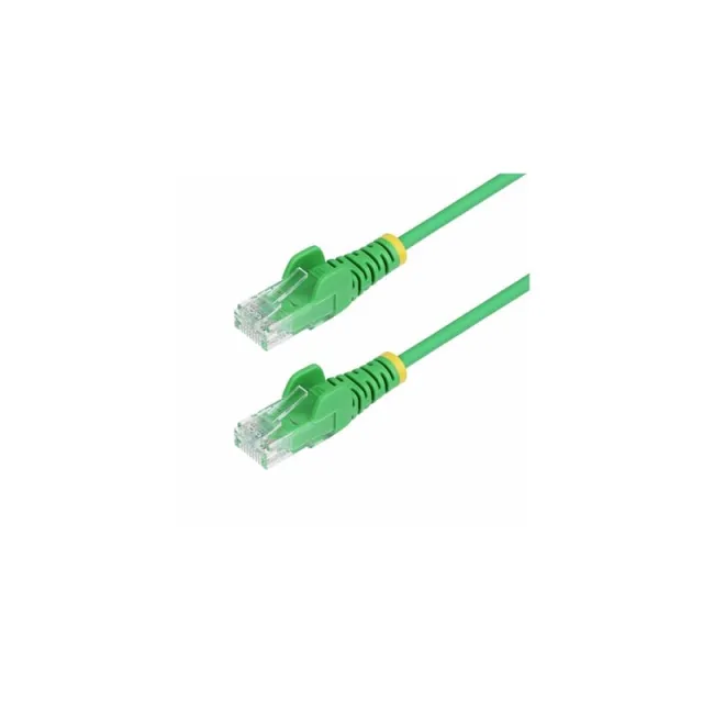 StarTech.com 5m Green Slim CAT6 Ethernet Cable Snagless 28AWG LSZH - patch cable - 5 m - green - Grøn - 5m
