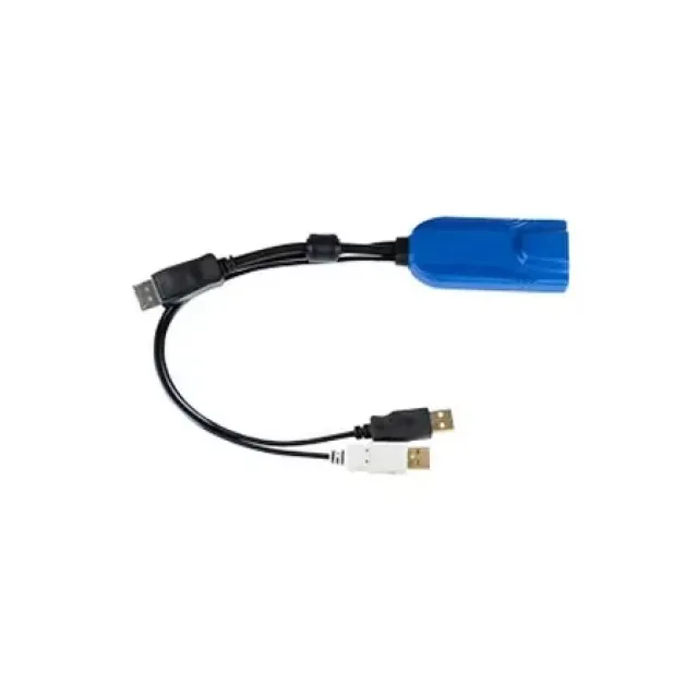 Raritan D2CIM-DVUSB-DP KVM Kabel - DisplayPort - USB - USB - Sort, Blå