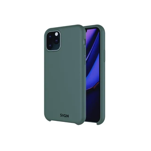 SiGN Liquid Silicone Case for iPhone 12 Pro Max - Green