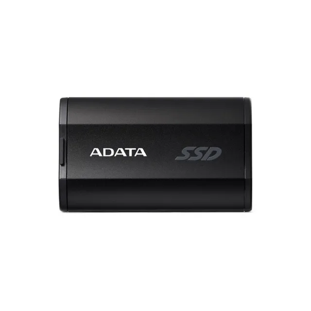 A-Data SD810 SSD - 4TB - Sort - Ekstern SSD - USB 3.2 Gen 2x2